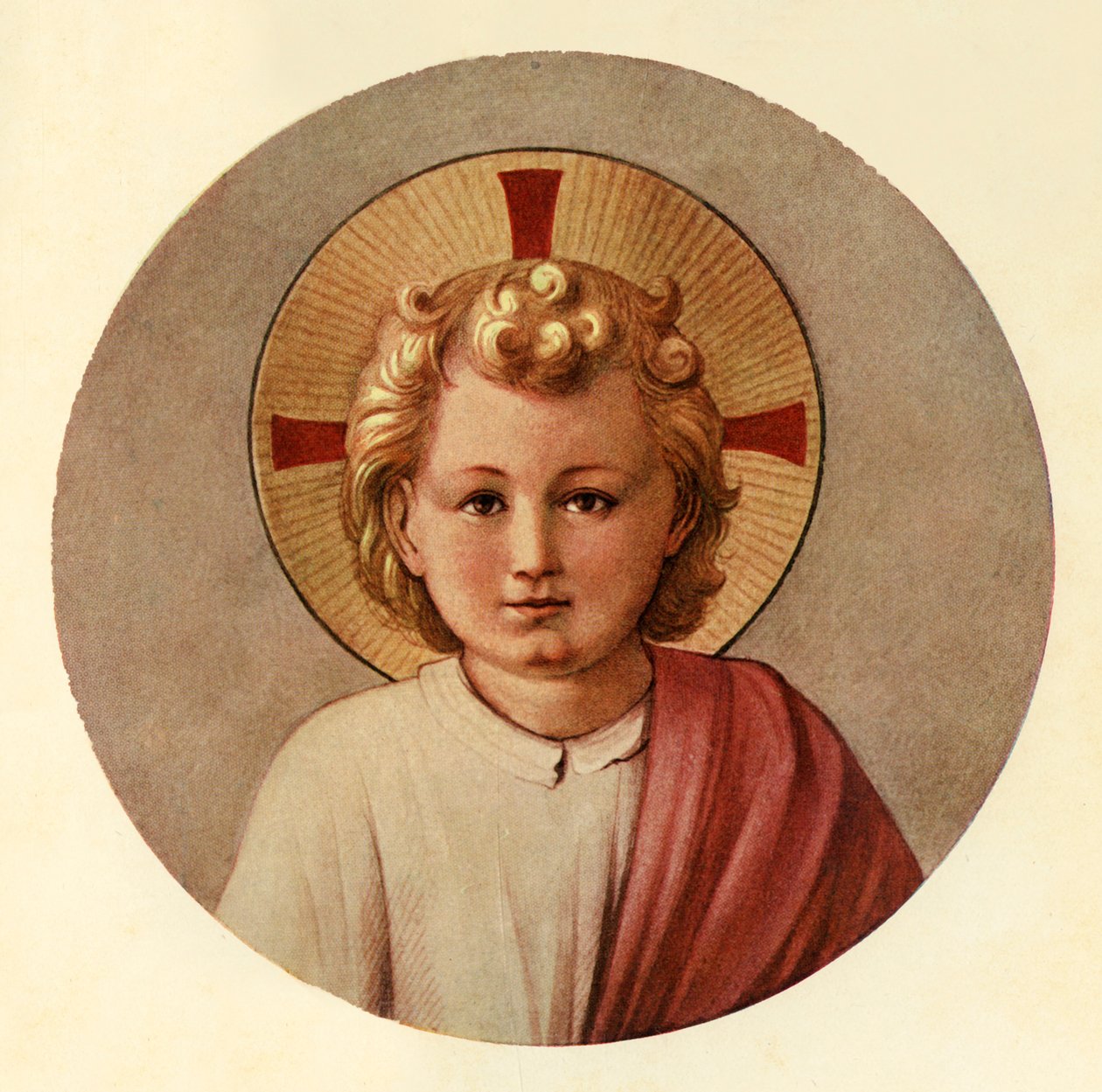El Niño Cristo, siglo XV, c. 1909 de Fra Angelico