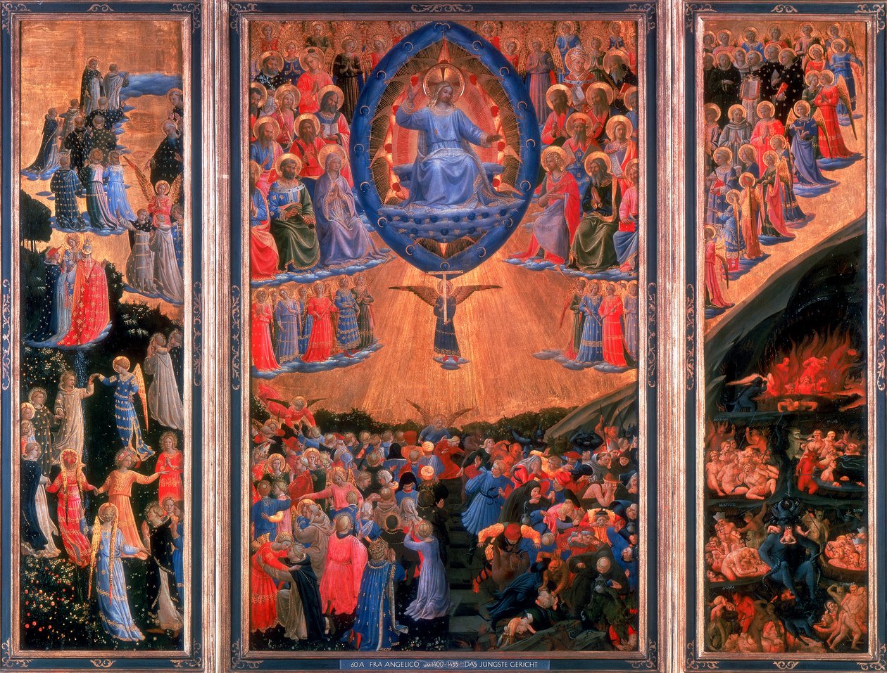 El Juicio Final, c1420-1455 de Fra Angelico