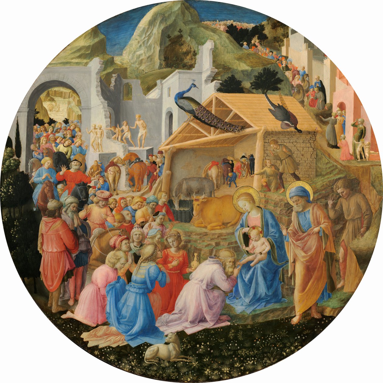 La adoración de los magos de Fra Angelico and Fra Filippo Lippi