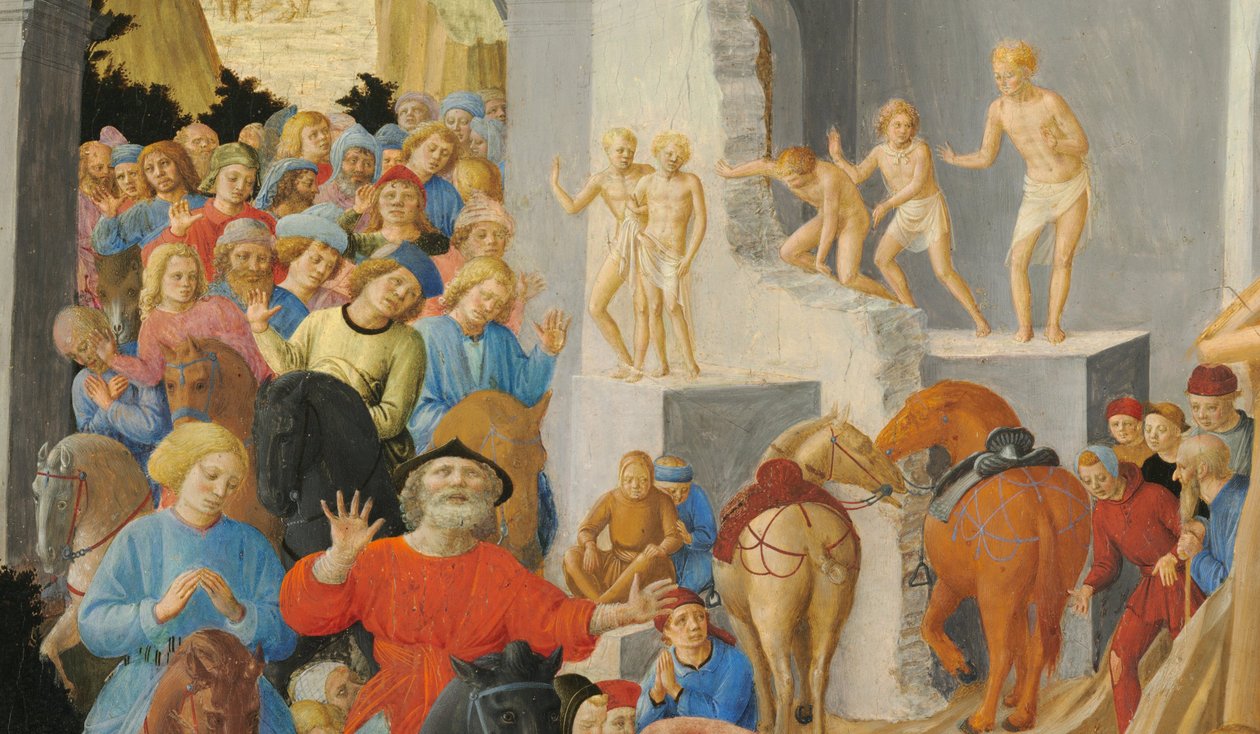 La adoración de los magos de Fra Angelico and Fra Filippo Lippi