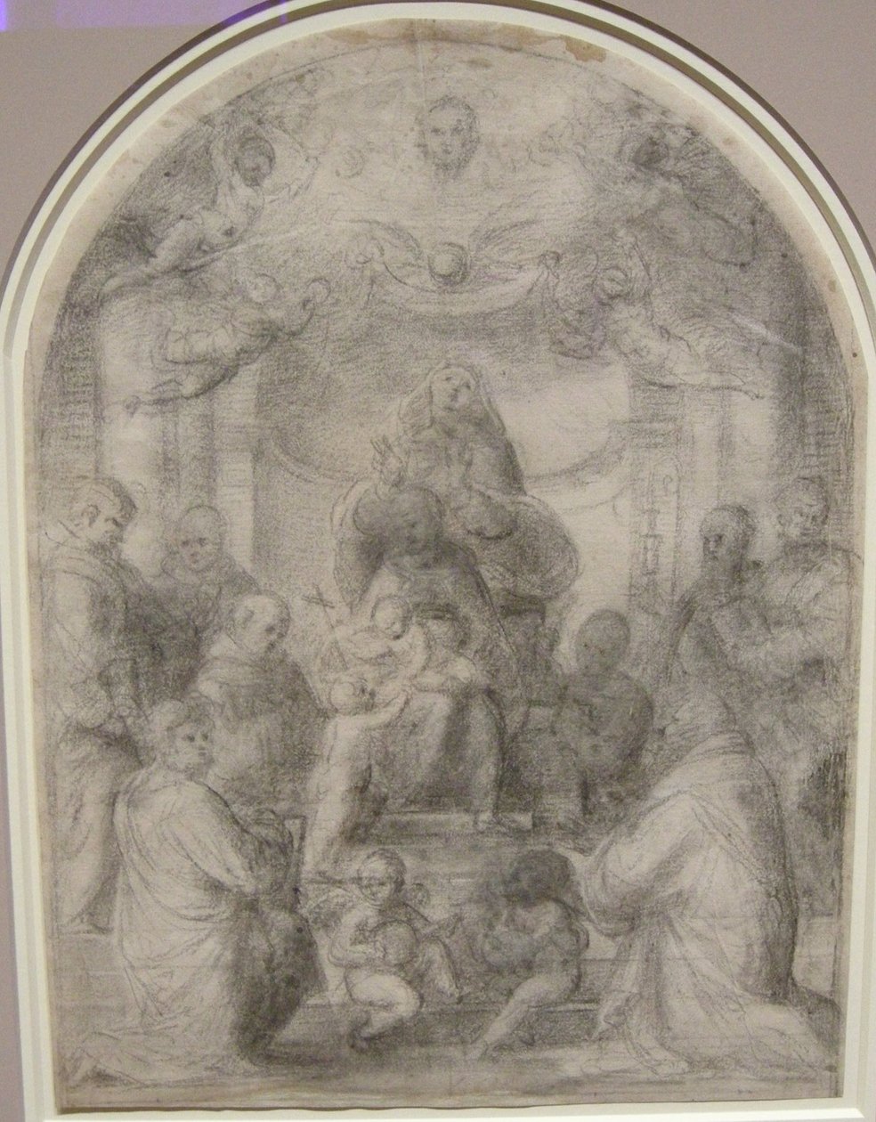 madonna con niño y santos de Fra Bartolomeo