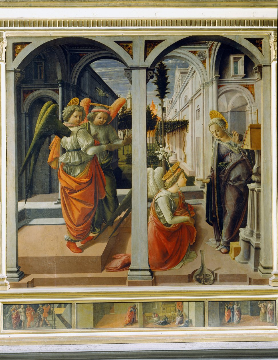 Anunciación de Fra Filippo Lippi