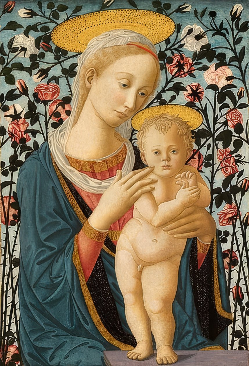 Madonna y el niño, c. 1470 de Fra Filippo Lippi