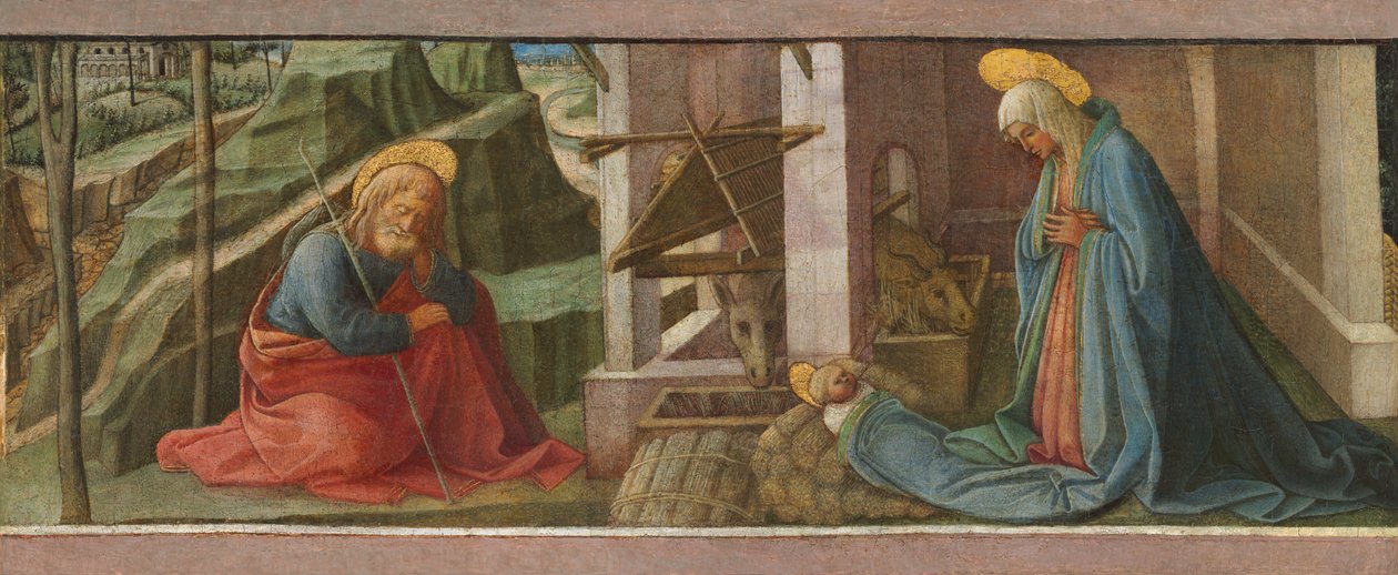 La Natividad de Fra Filippo Lippi and Workshop