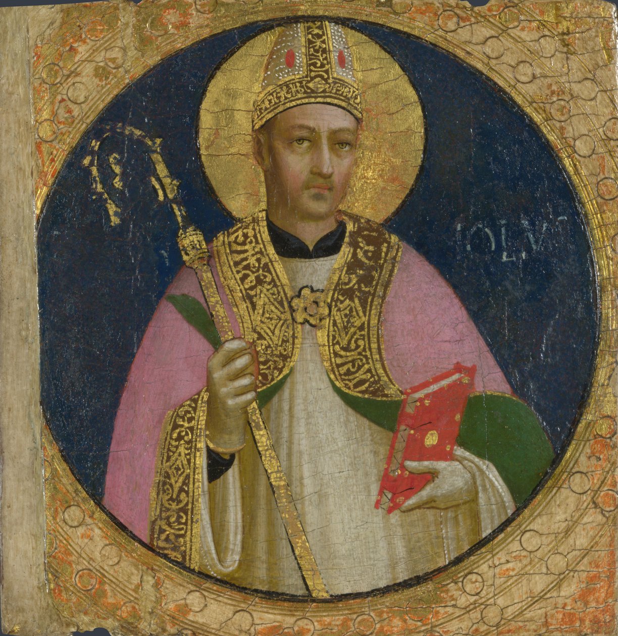 San Rómulo Panel del Retablo de San Domenico de Fiesole, c. 1423-1424 de Fra Giovanni Angelico da Fiesole