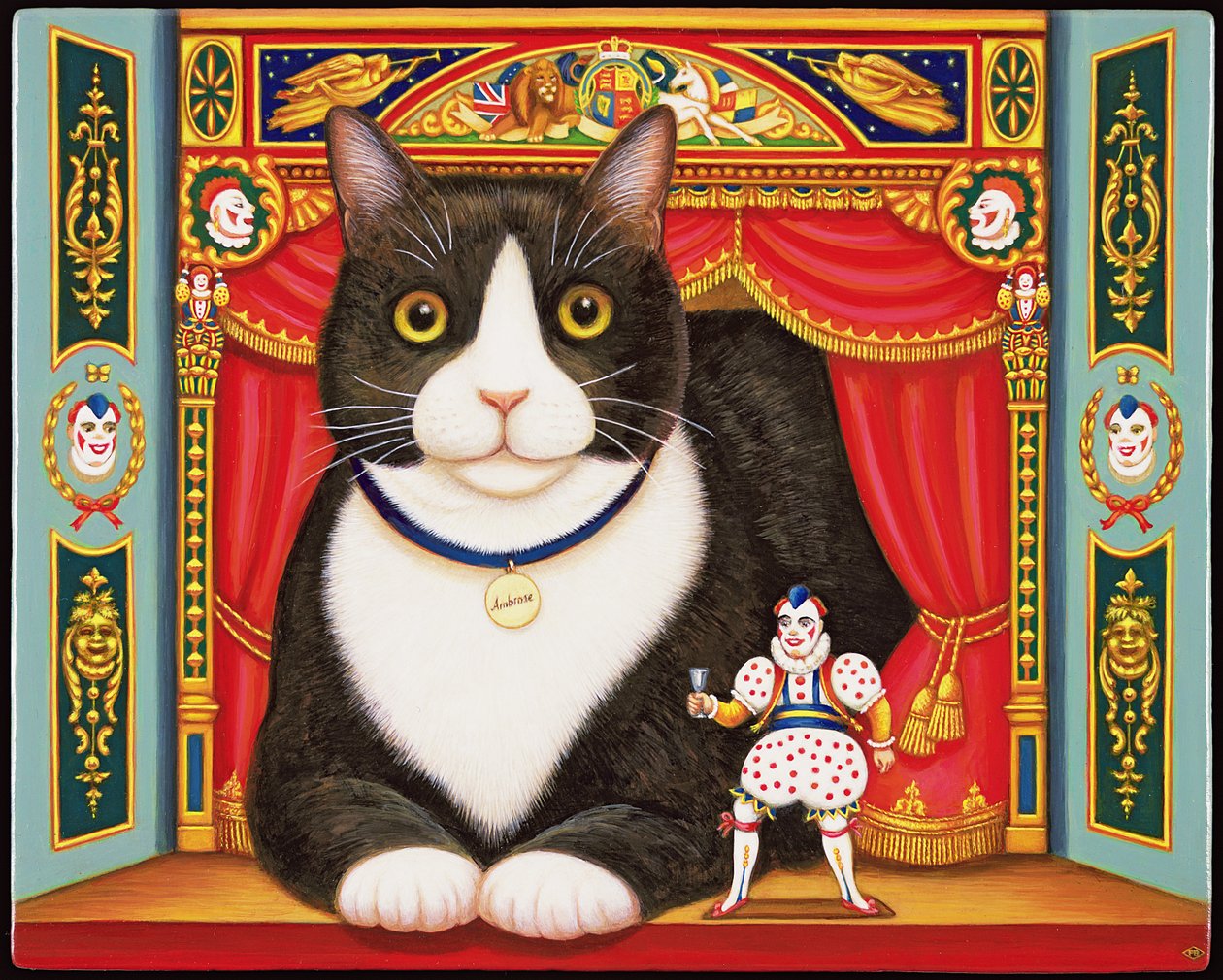 Ambrose, el gato del teatro de Frances Broomfield