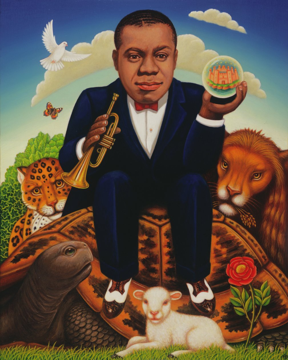 Es un mundo maravilloso (Louis Armstrong) de Frances Broomfield