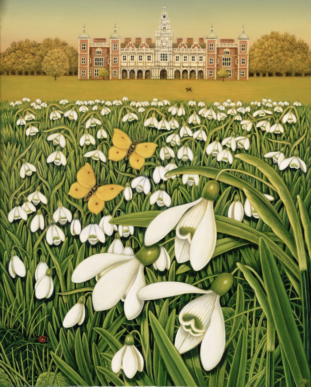 Día del Campanilla de Invierno, Casa Hatfield de Frances Broomfield