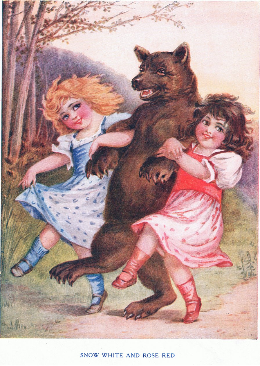 Blanca Nieves y Rosa Roja de Frances Brundage