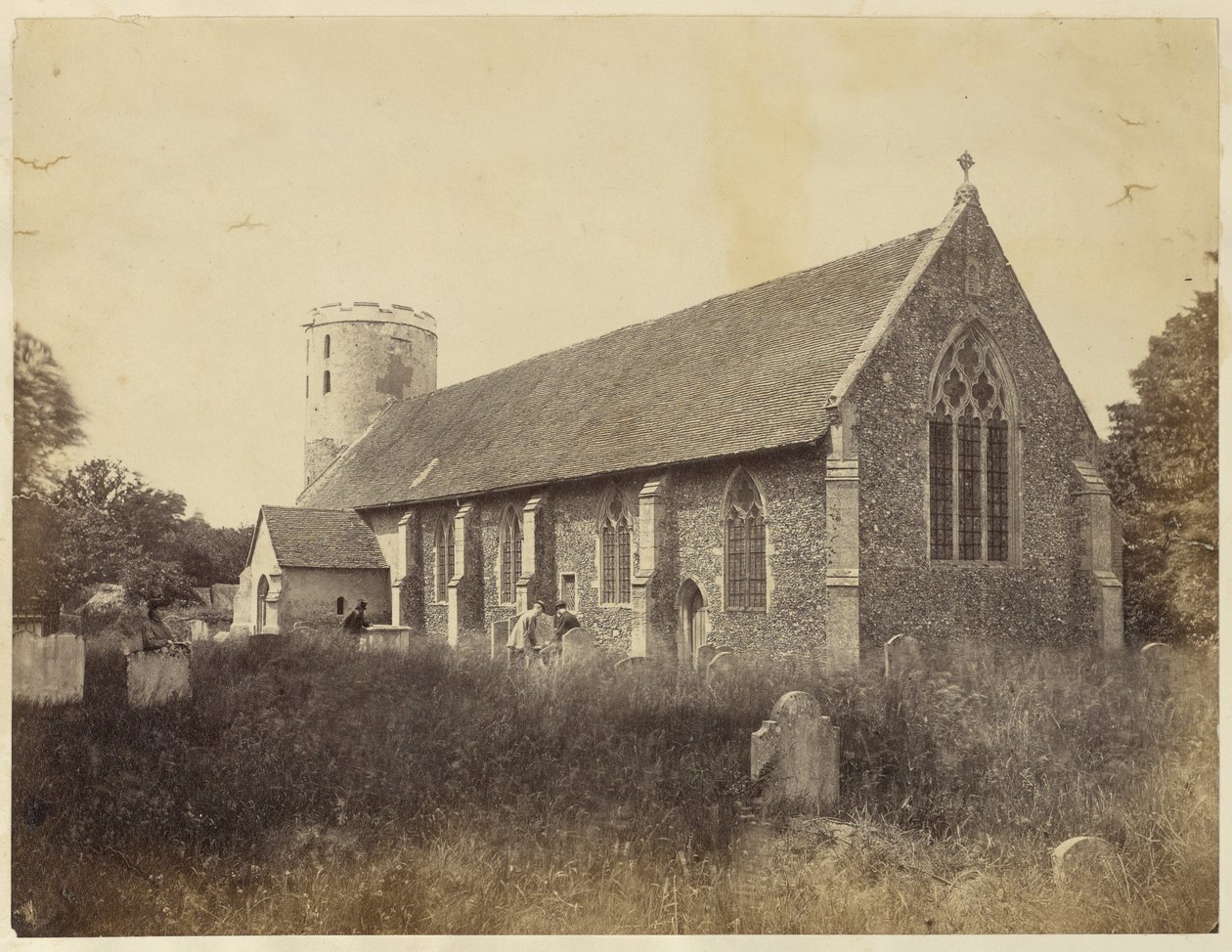 Iglesia de Risby de Frances Elizabeth Jocelyn, viscountess Jocelyn