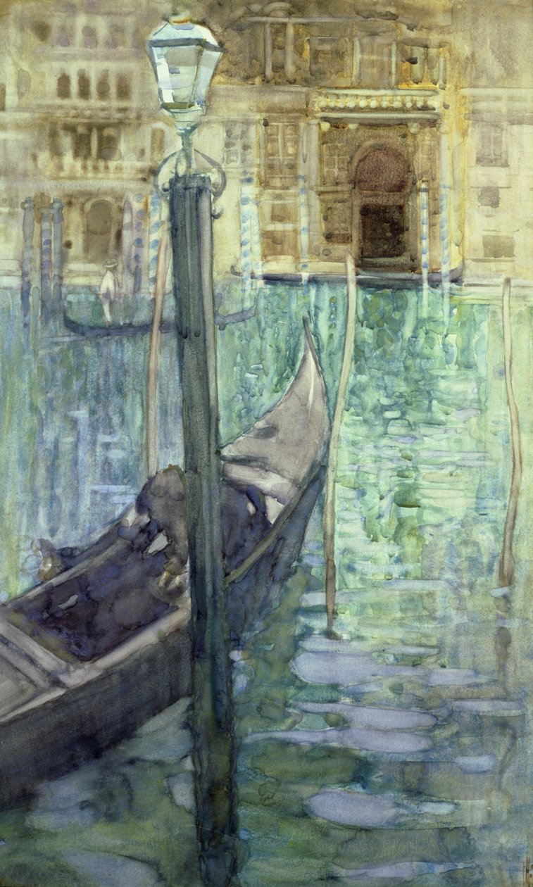 Venecia (acuarela sobre papel) de Frances Hodgkins