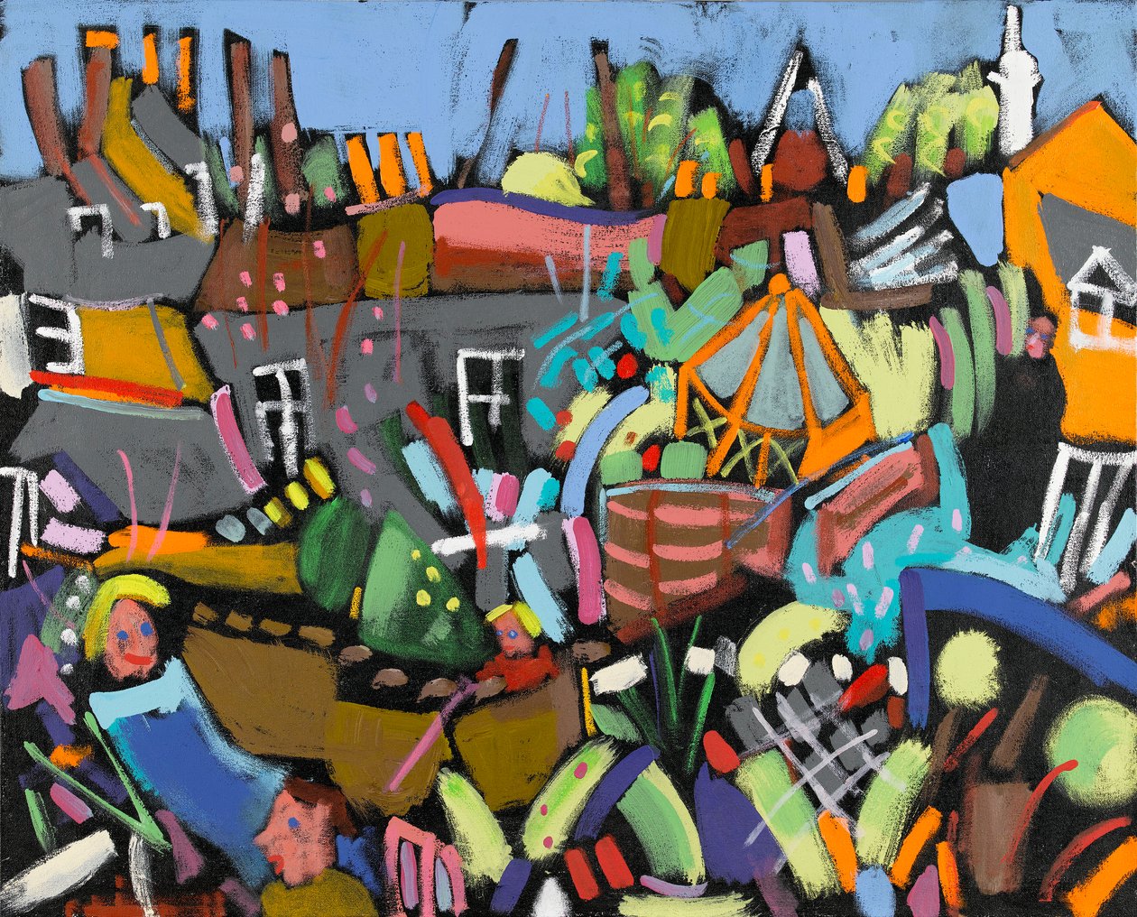 Judy en el jardín, 2010 de Frances Treanor