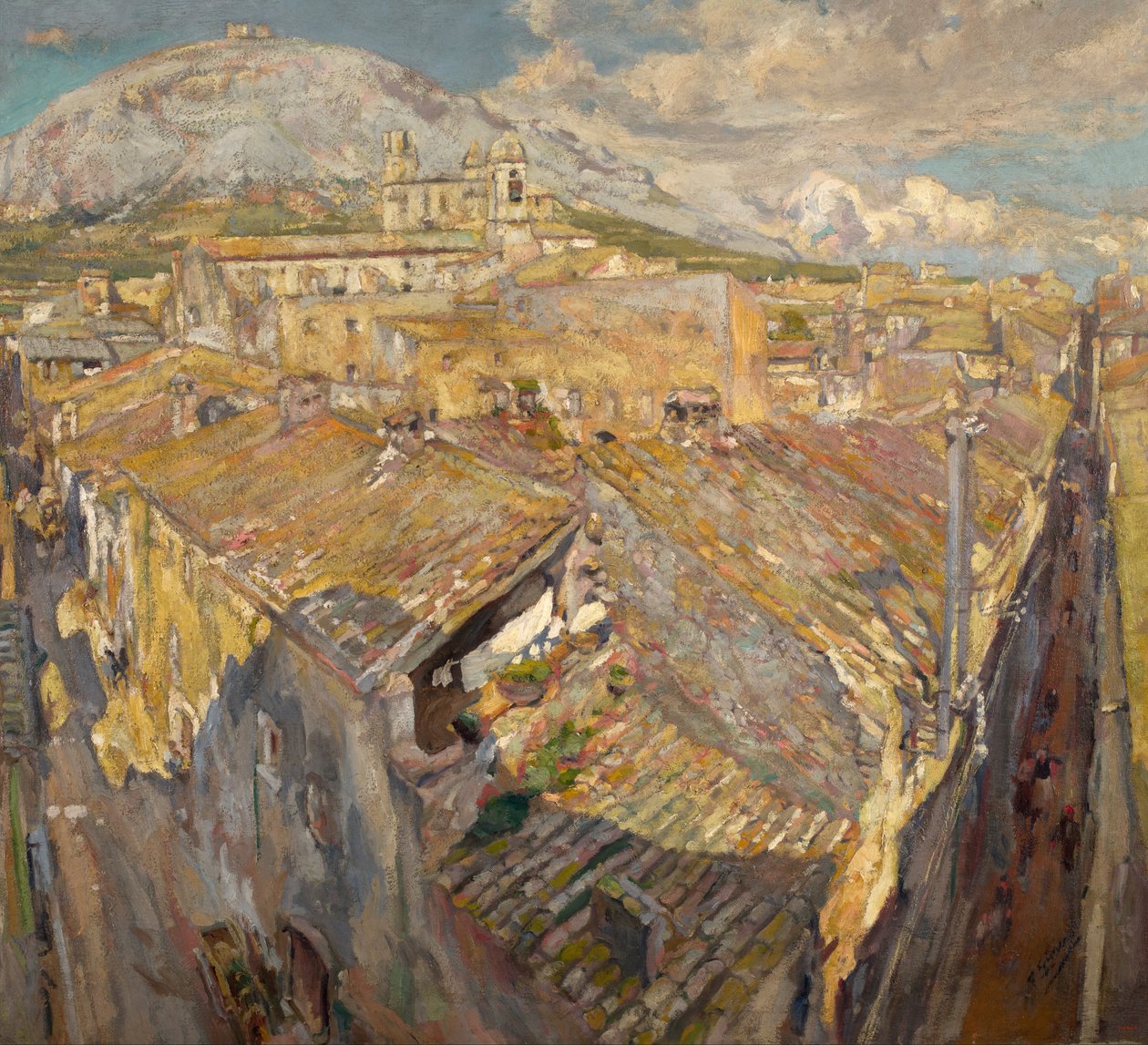 Un pueblo en L