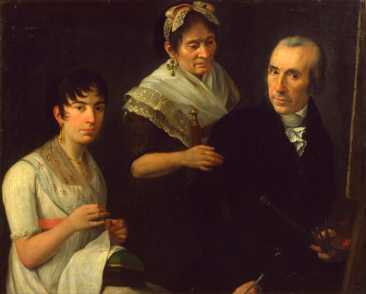 La familia del pintor de Francesc Lacoma i Sans