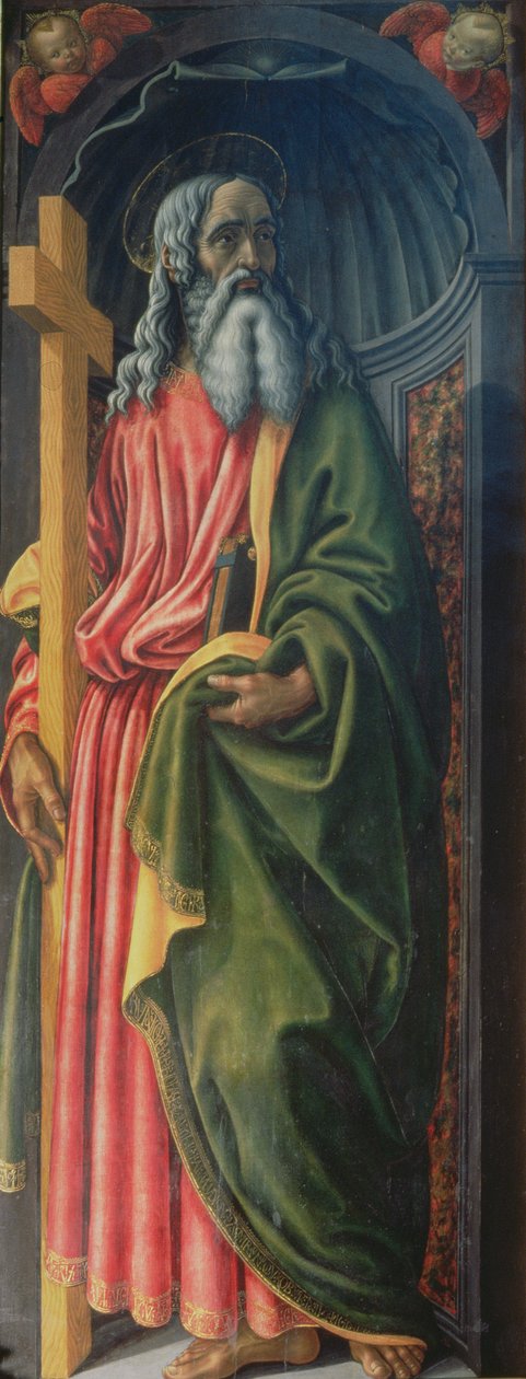 San Andrés (detalle) de Francesco Botticini