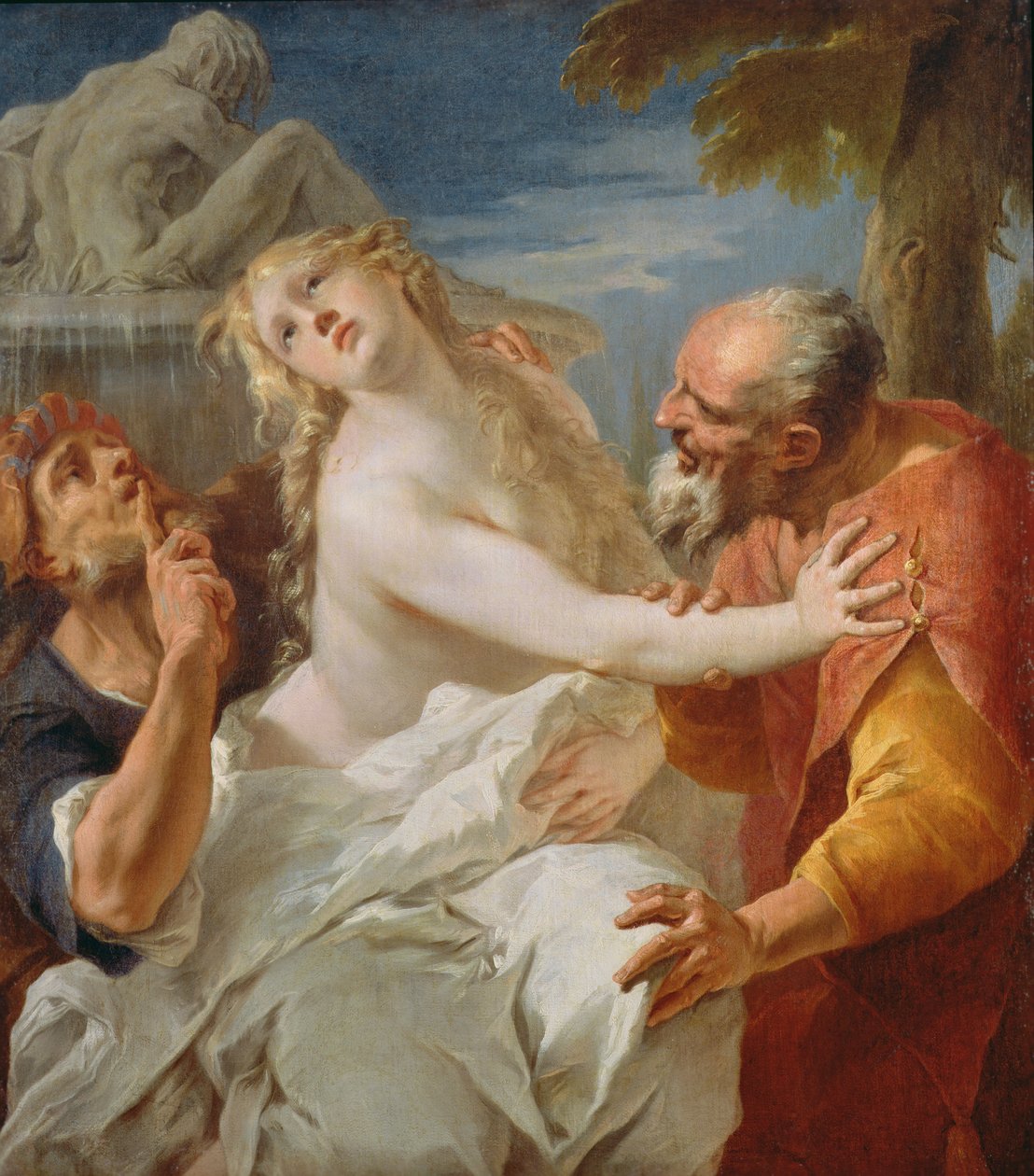 Susana y los ancianos de Francesco Bernardini
