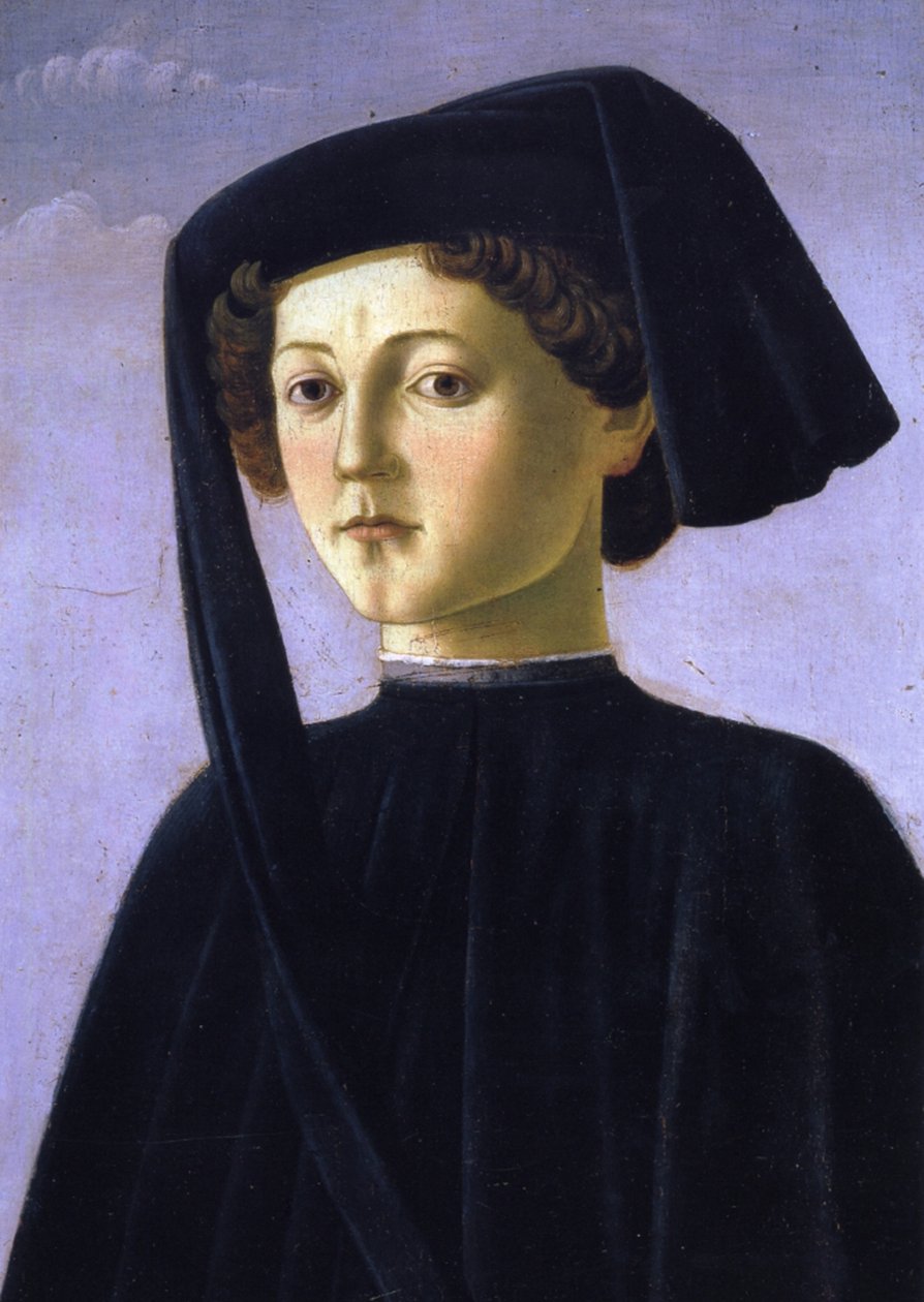 Retrato de un joven de Francesco Botticini