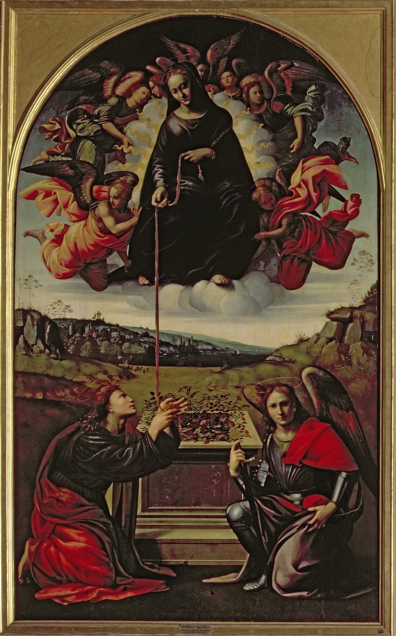 Madonna del Cinturón de Francesco Granacci