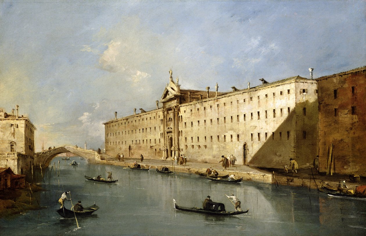 Río dei Mendicanti de Francesco Guardi