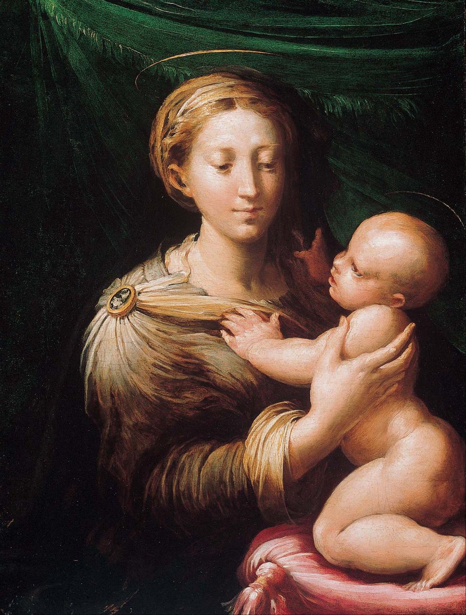 La Madonna y el Niño de Parmigianino
