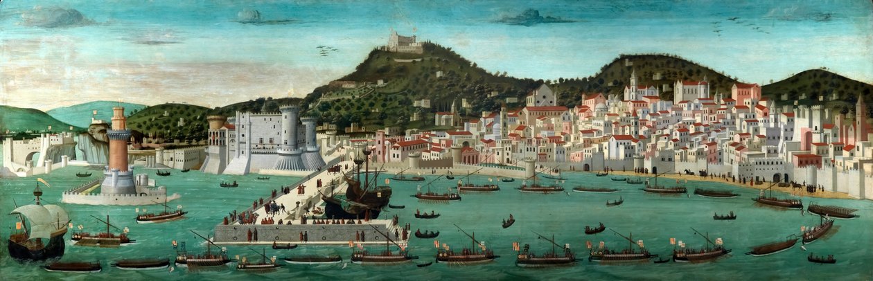 La Tavola Strozzi, 1472-3 (temple sobre panel) de Francesco Rosselli