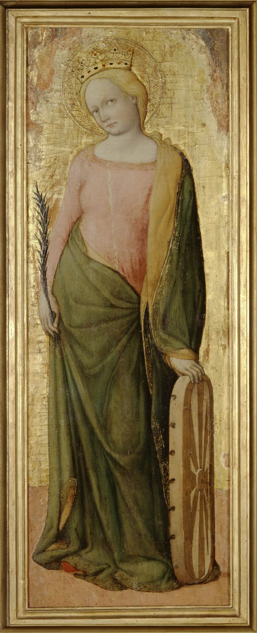 Santa Catalina de Alejandría, c.1443-1468 de Francesco de
