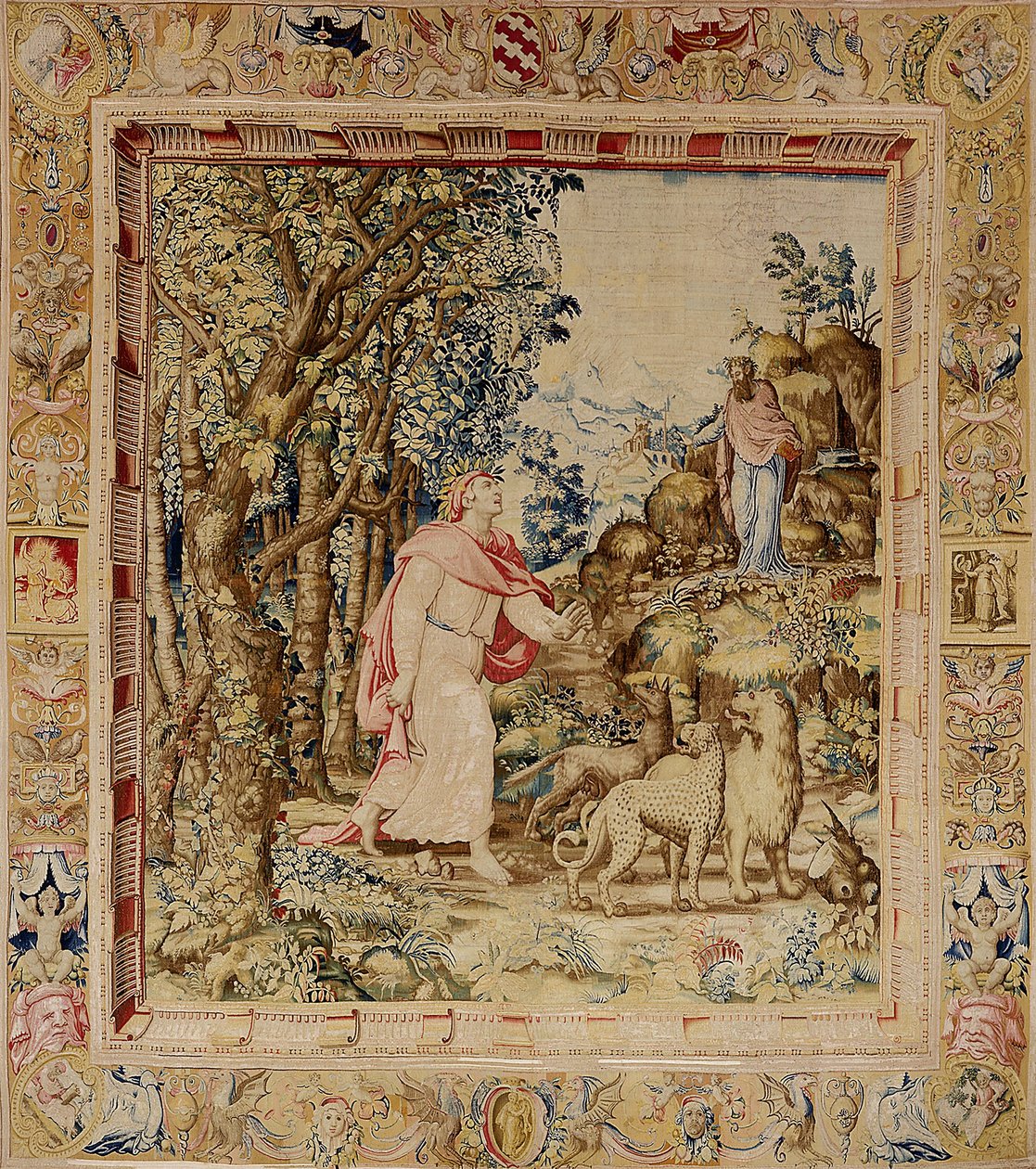 El encuentro de Dante y Virgilio de Francesco de Rossi Salviati Cecchino