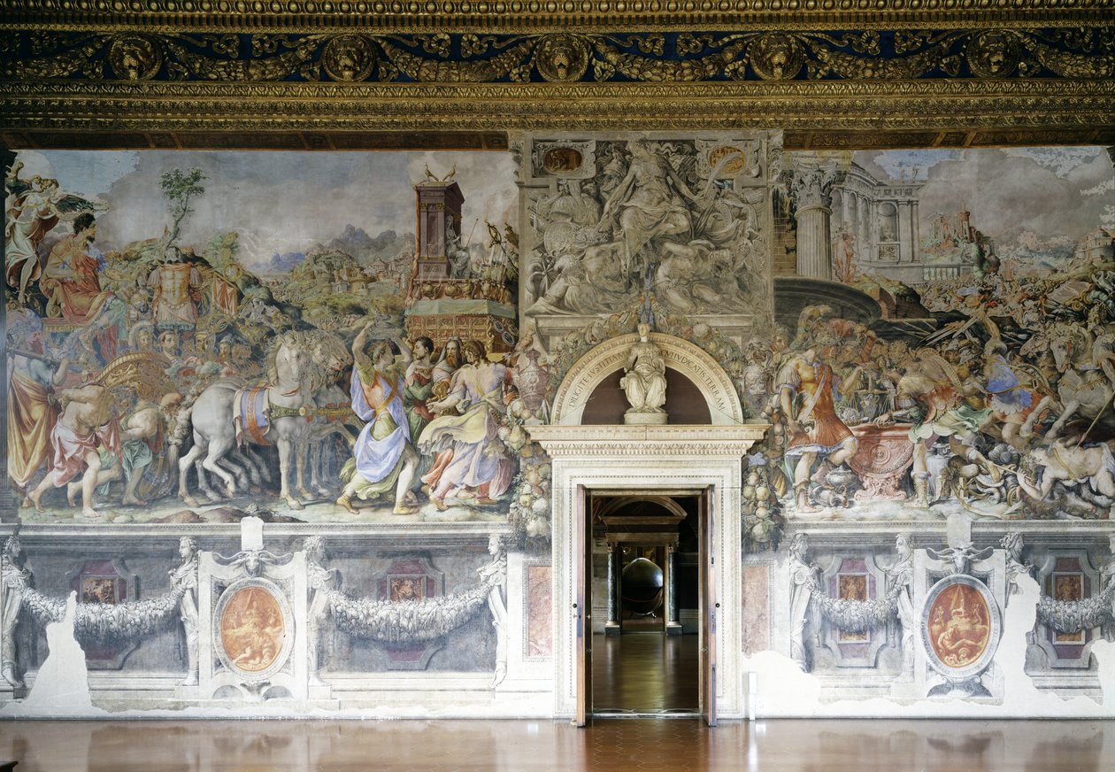 Muro en la Sala dell