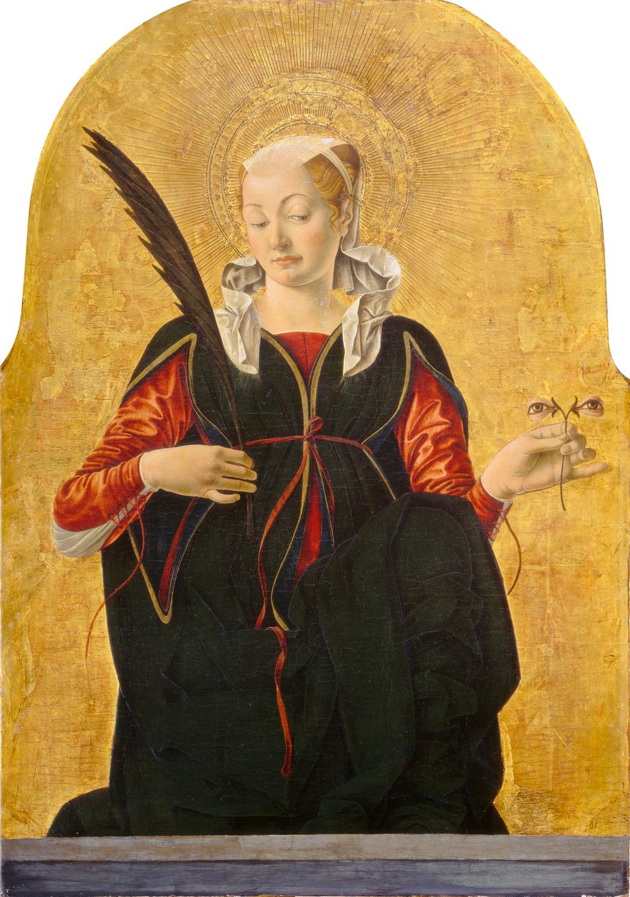 Santa Lucía, c. 1473-74 de Francesco del Cossa