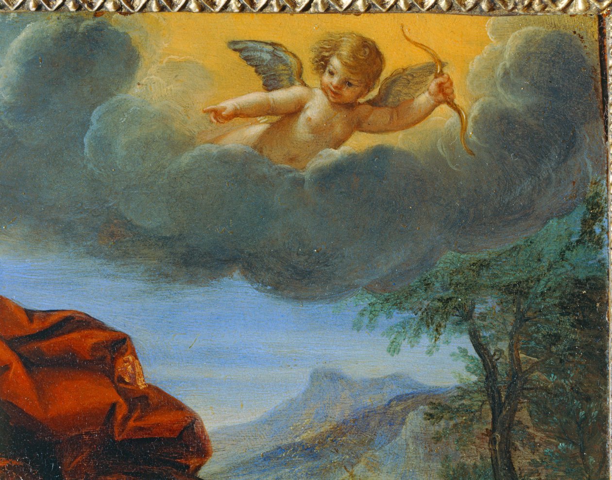 Apollon et Daphne - Apolo y Dafne ... de Francesco Albani