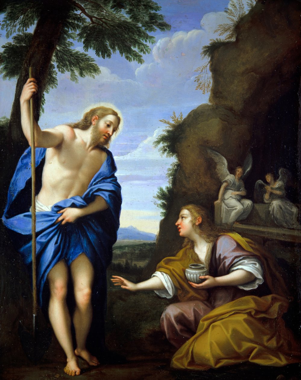 Noli me tangere (sobre lienzo) de Francesco Albani