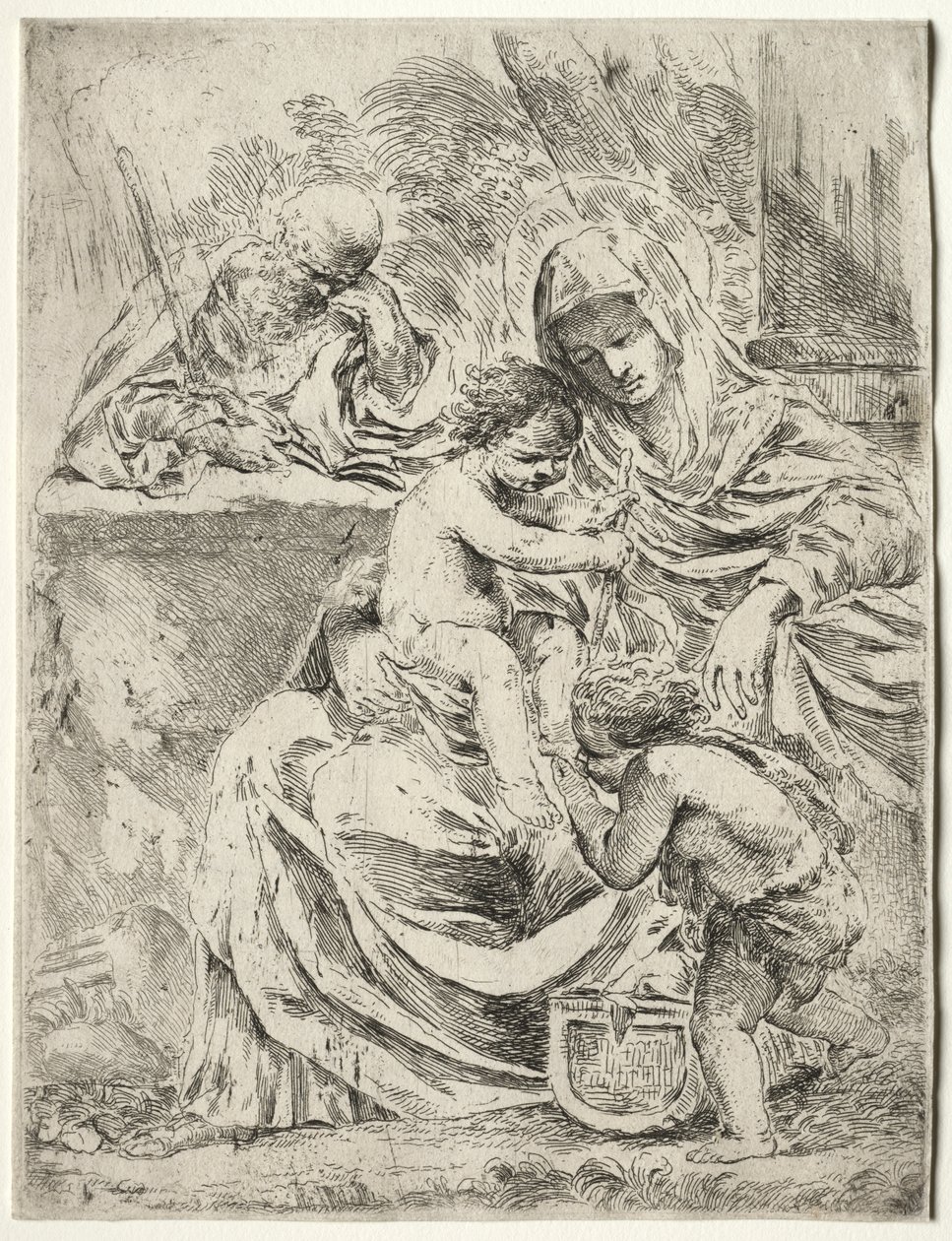 The Holy Family de Francesco Amato