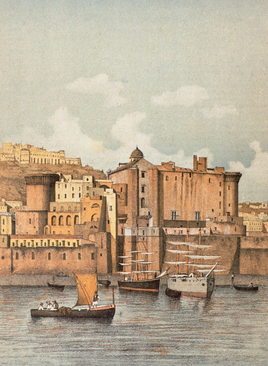 Castel Nuovo (Castillo Nuevo), en Nápoles de Francesco Aversano