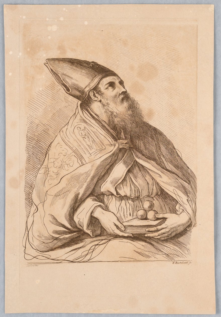 Un Papa con un libro de Francesco Bartolozzi