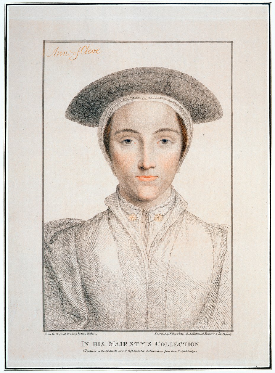 Ana de Cleves de Francesco Bartolozzi