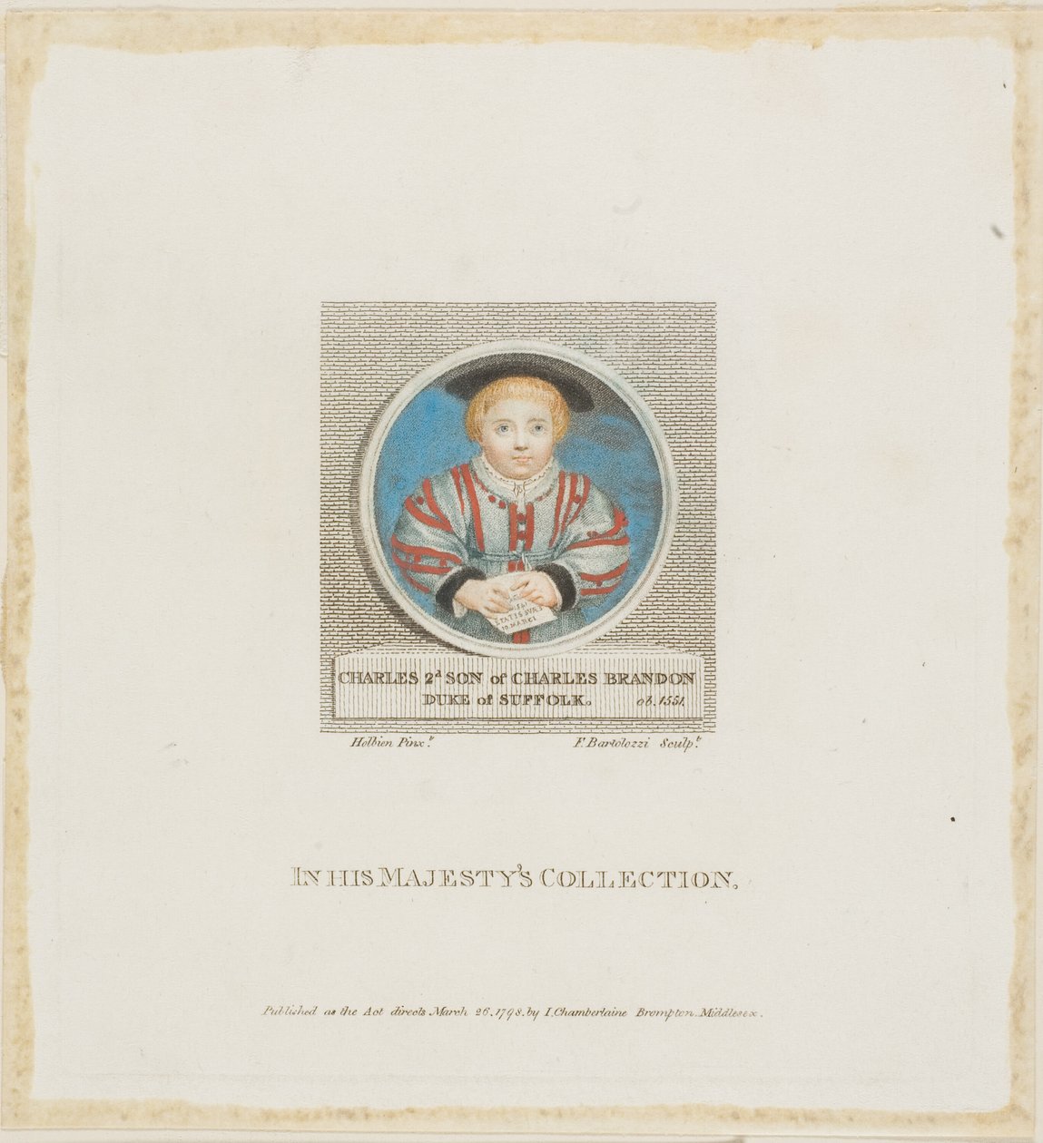 Charles Brandon de Francesco Bartolozzi