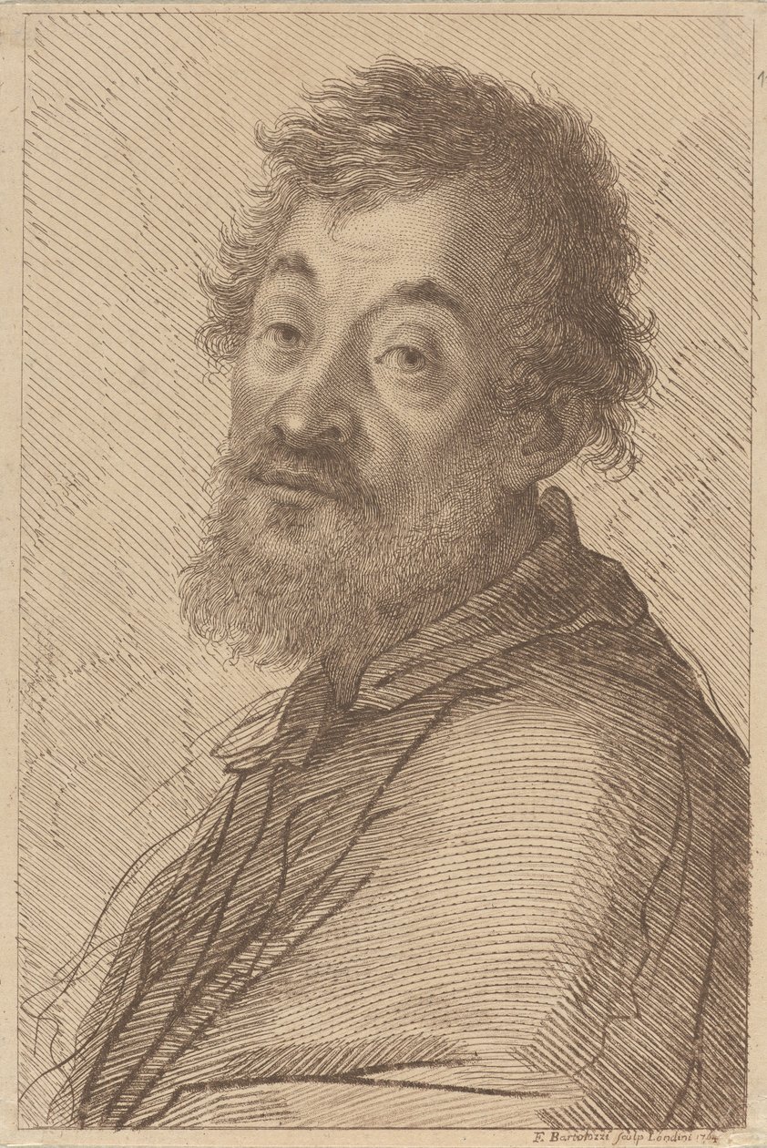 Giulio Romano (Julio Pippi), pintor de Francesco Bartolozzi