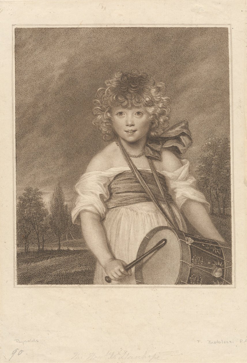 El honorable señor Leicester Stanhope de Francesco Bartolozzi