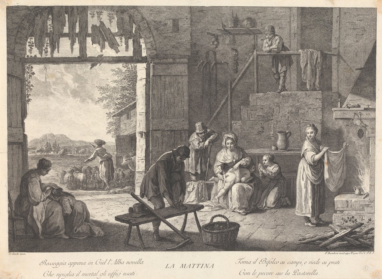 La Mattina - The Morning de Francesco Bartolozzi