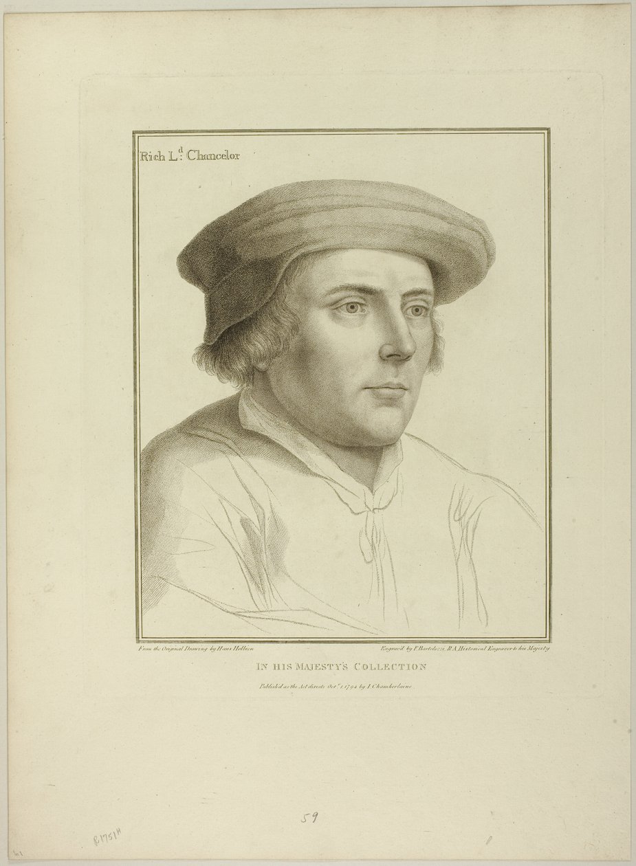 Lord Rich de Francesco Bartolozzi