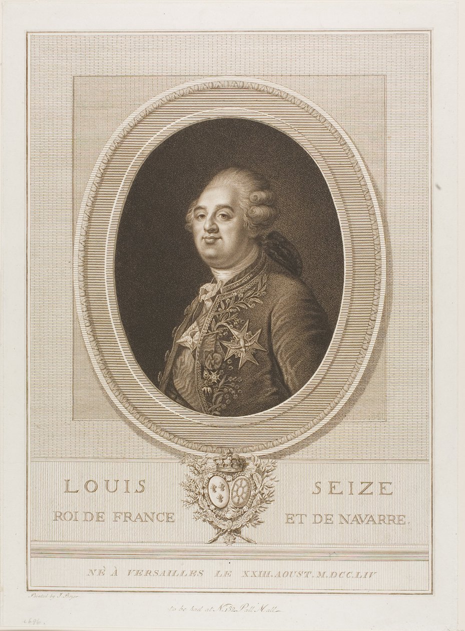 Luis XVI de Francesco Bartolozzi
