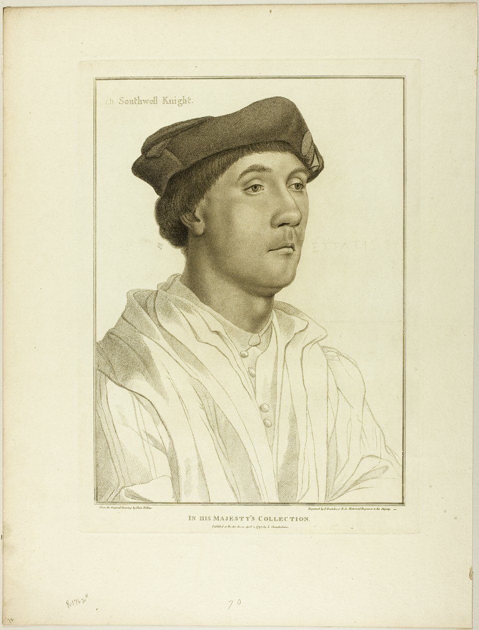 Sir Richard Southwell de Francesco Bartolozzi