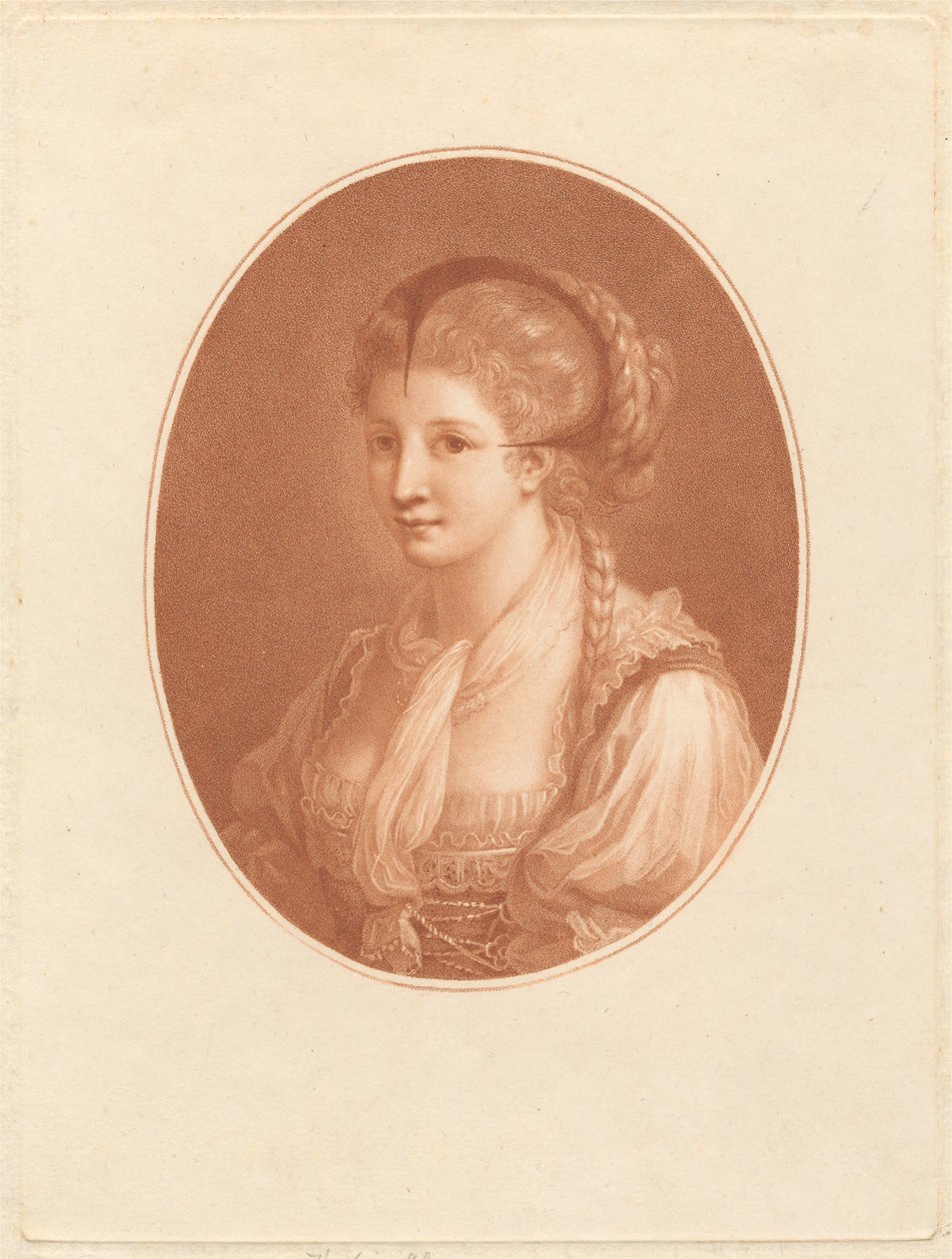 La bella alsaciana de Francesco Bartolozzi