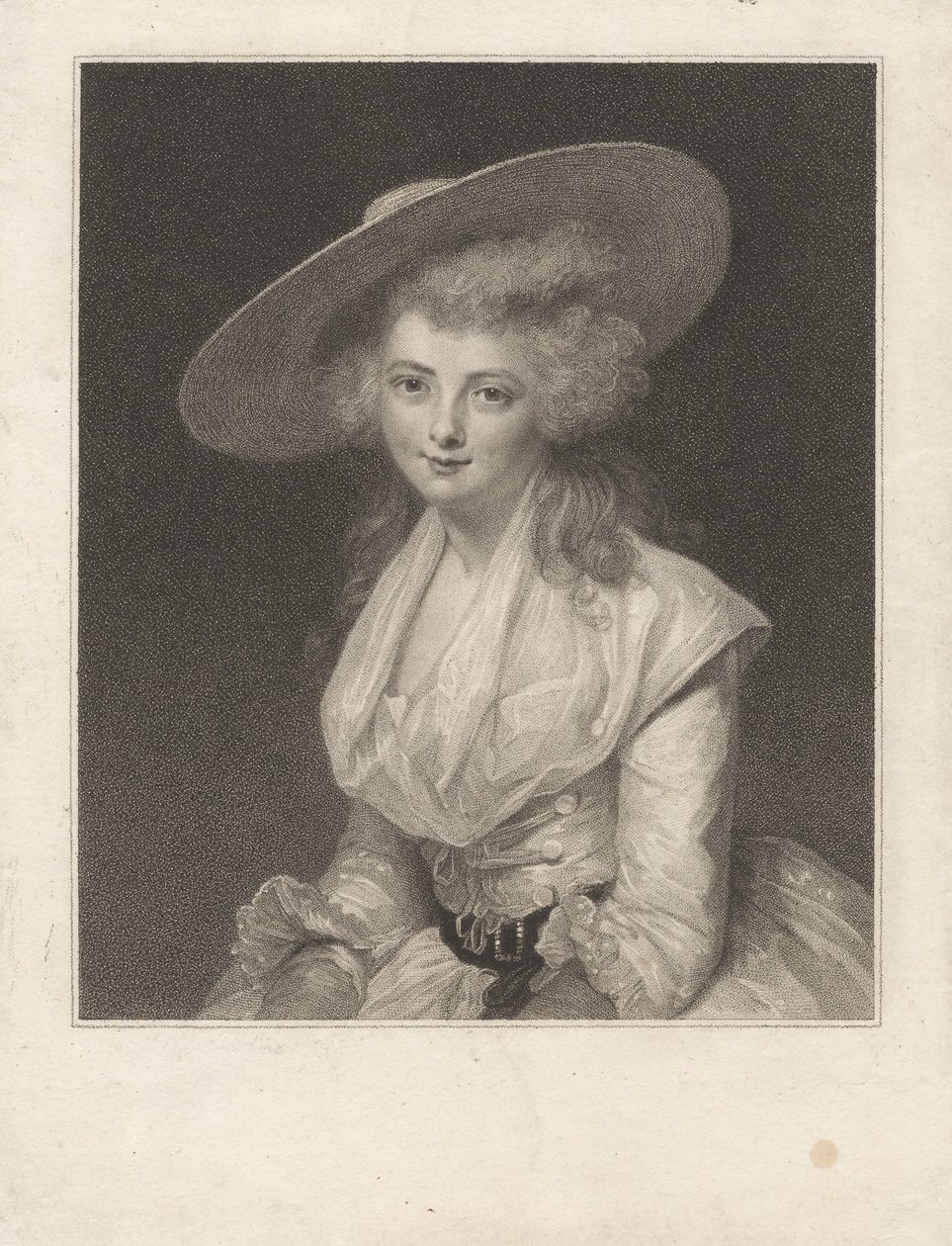 La Honorable Srta. Bingham de Francesco Bartolozzi