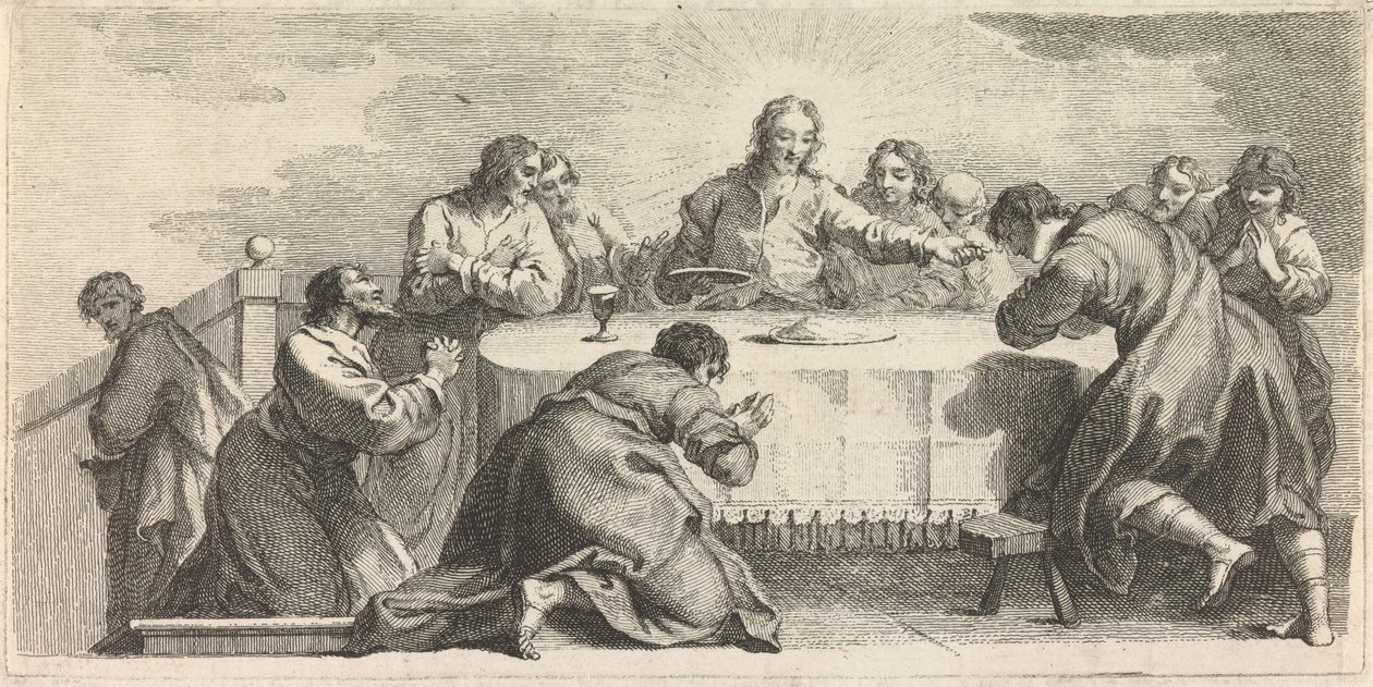 La Última Cena de Francesco Bartolozzi