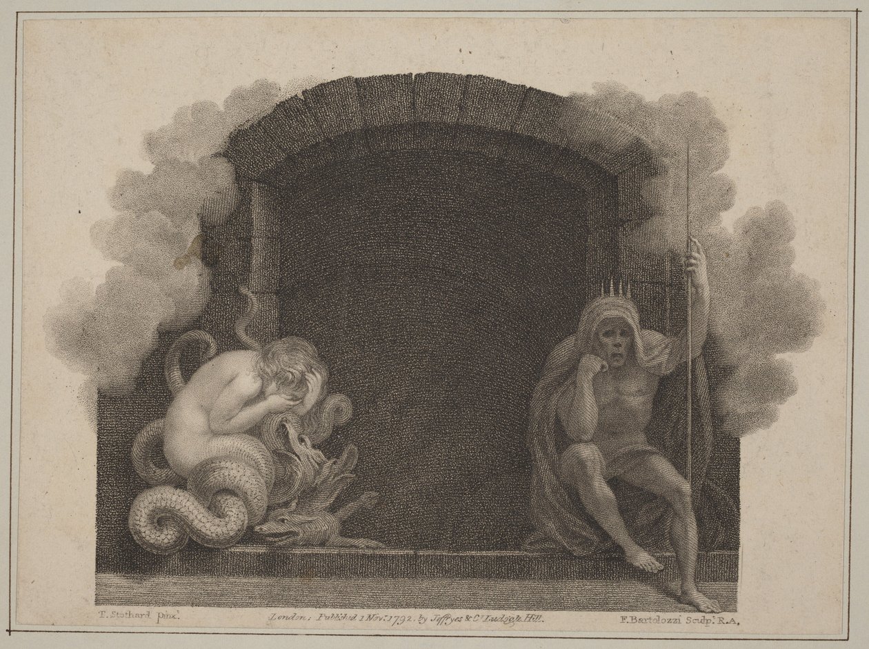 La tumba de la muerte de Francesco Bartolozzi