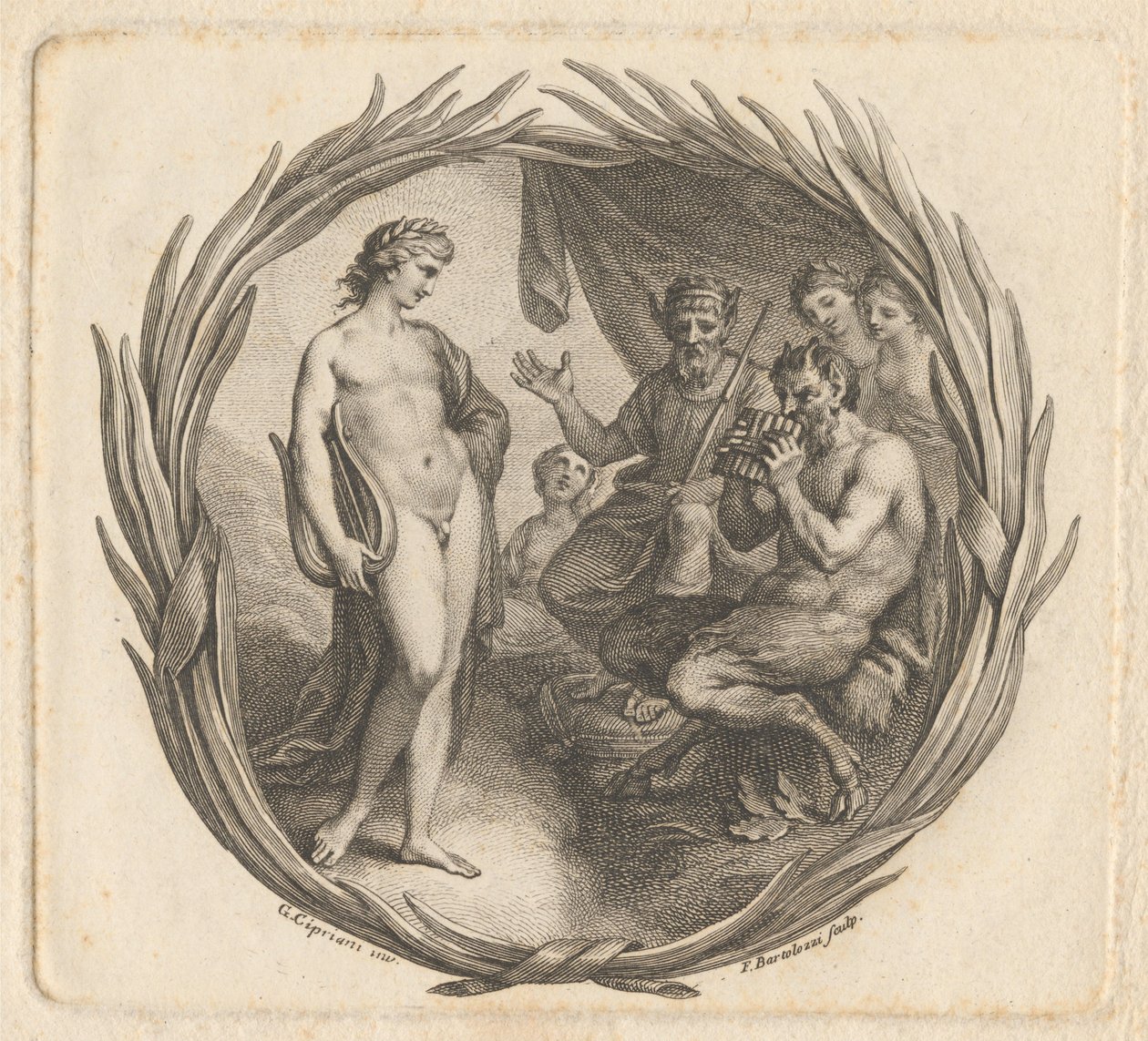 Entrada a beneficio del señor Giardini de Francesco Bartolozzi