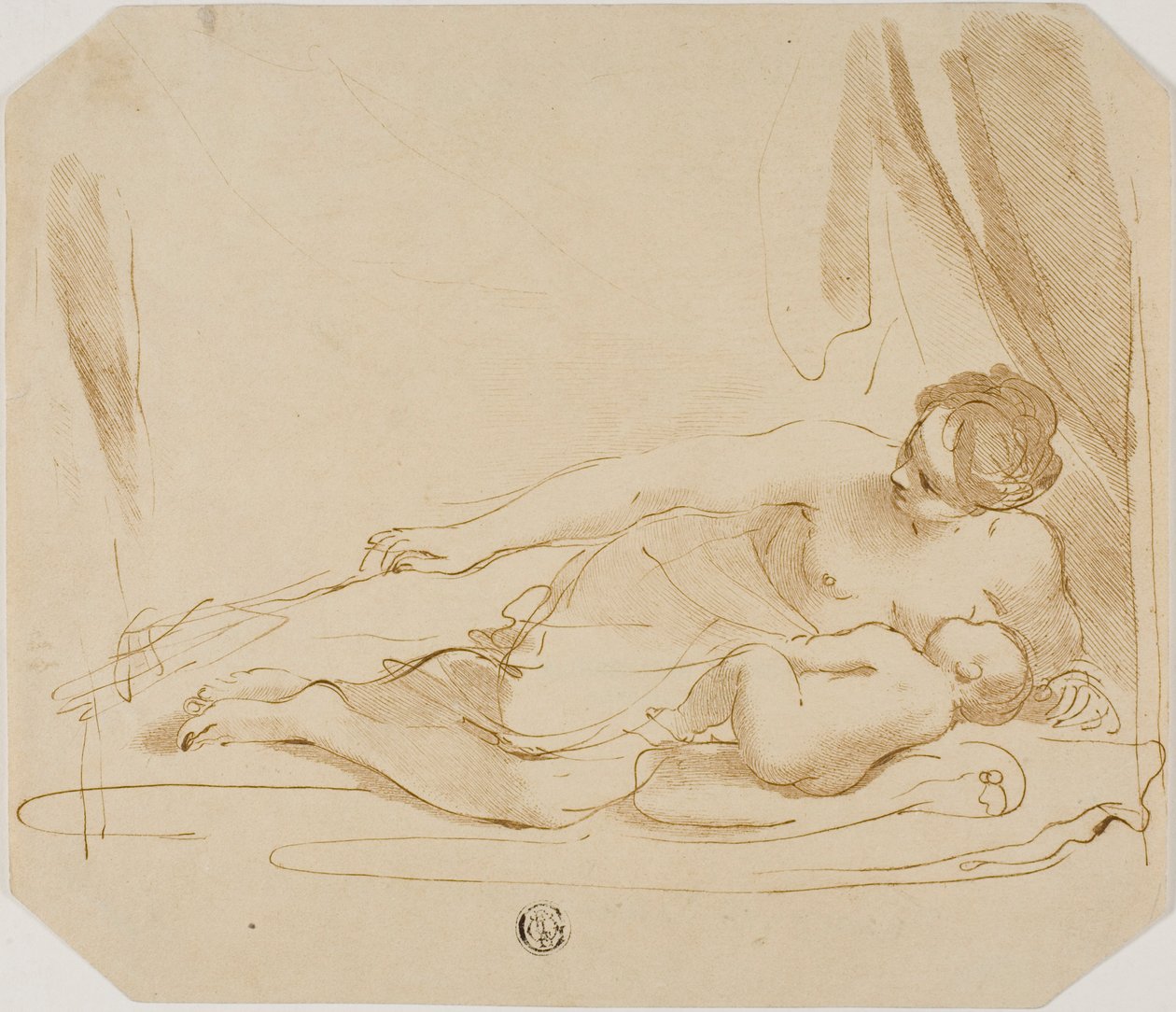 Venus y Cupido de Francesco Bartolozzi