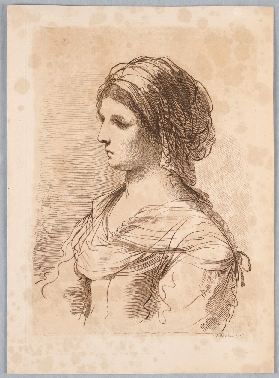 Mujer con Turbante de Francesco Bartolozzi