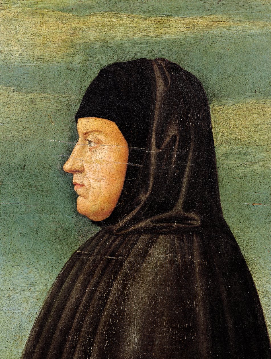 Retrato de Petrarca (Francesco Petrarca) (1304-74) (óleo sobre tabla) de Francesco Bonsignori